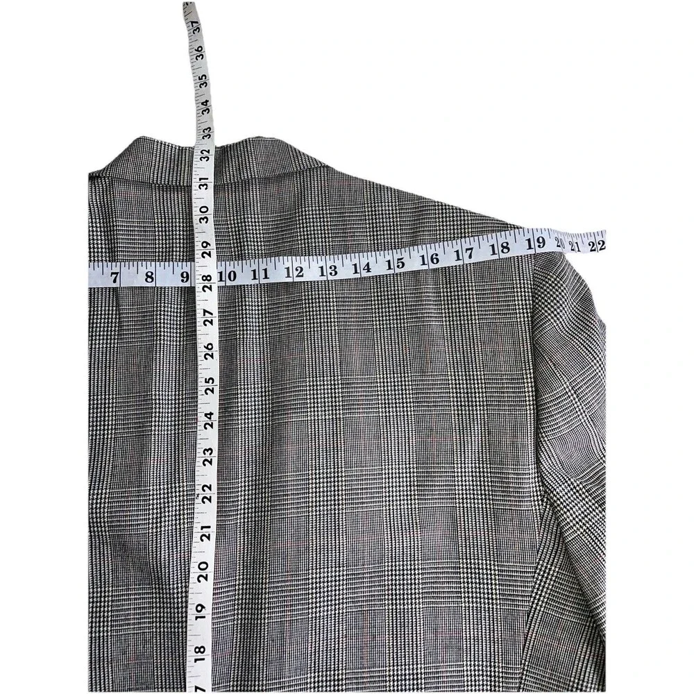 Vintage Bert Pulitzer Blazer Mens 40R Glen Plaid Sport Coat Jacket Made in USA